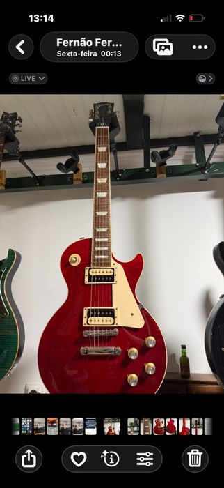 Gibson lash Paul classic , 2022, cherry