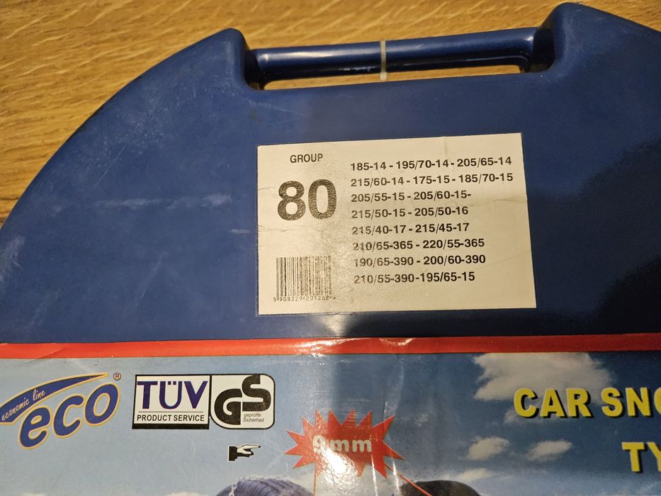 Łańcuchy śniegowe 80