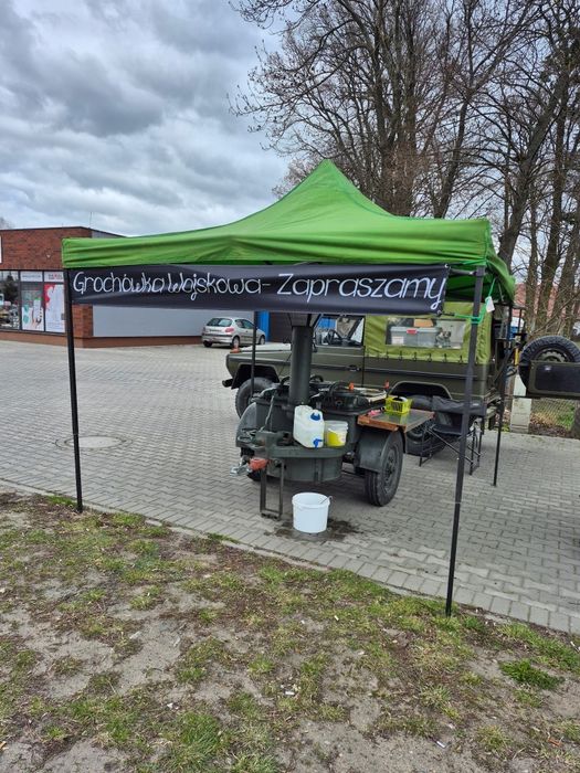 Wynajem + usługa z Kuchni Polowej, grochówka, bigosik
