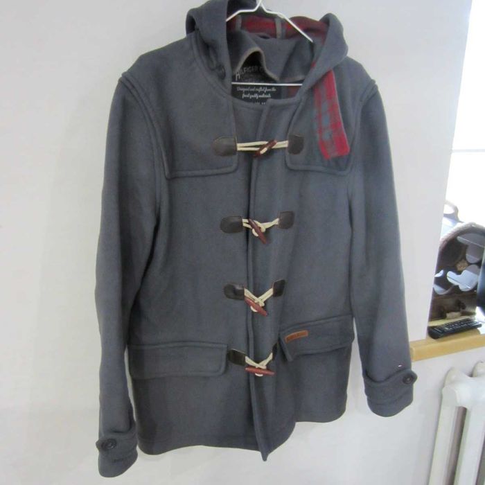 Шерстяное пальто с капюшоном Tommy Hilfiger