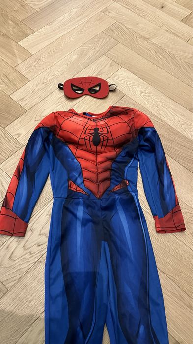 Spiderman h&m bal przebierancow 110/116 karnawal pajak 4/6 lat
