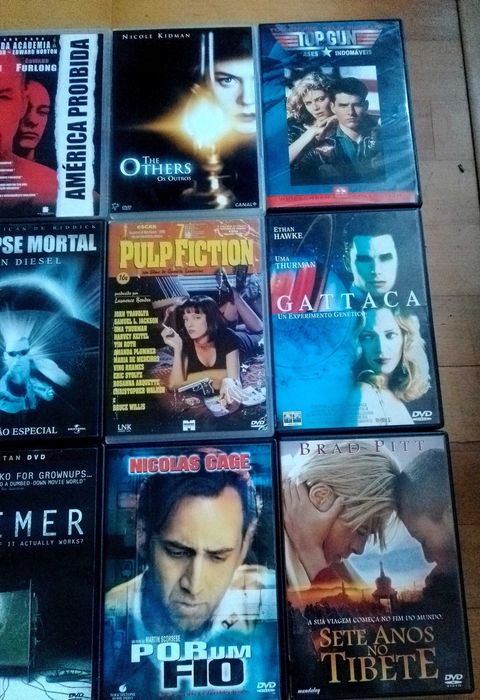 14 DVDs in good condition – Dracula, Pulp Fiction, Top Gun, etc64409189844099122