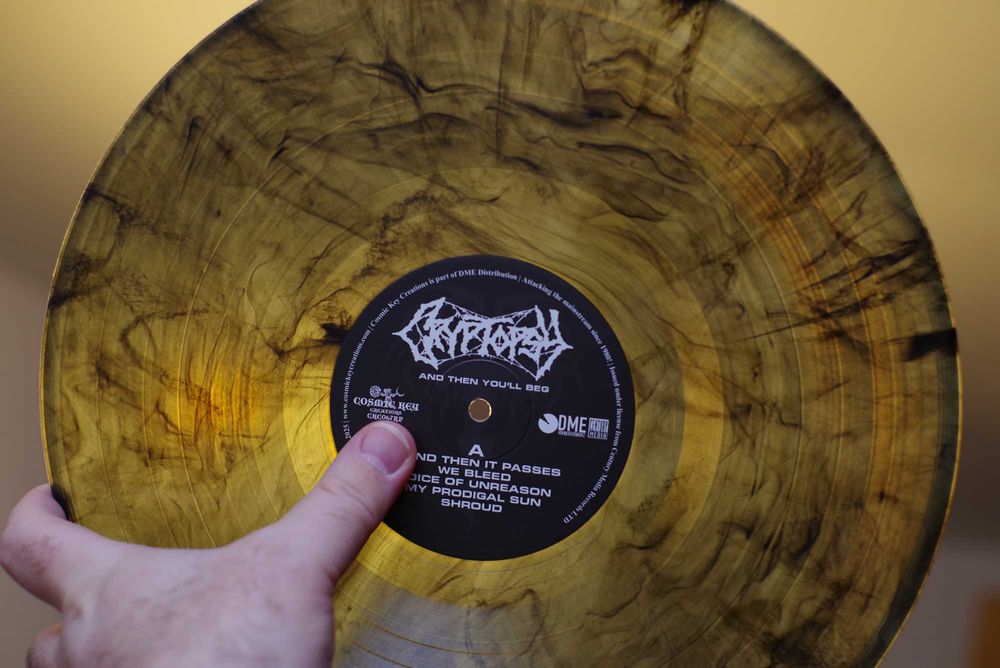 Cryptopsy - And Then You'll Beg. Płyta winylowa. Nowa