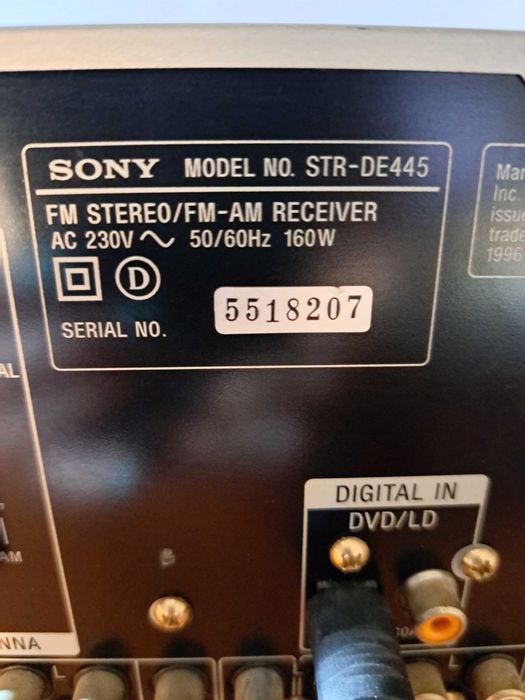 Amplificador Sony Model NO STR-DE445