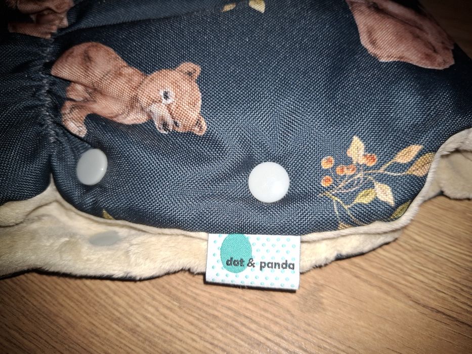Mufki do wózka ocieplacz na ręce marki dot and panda