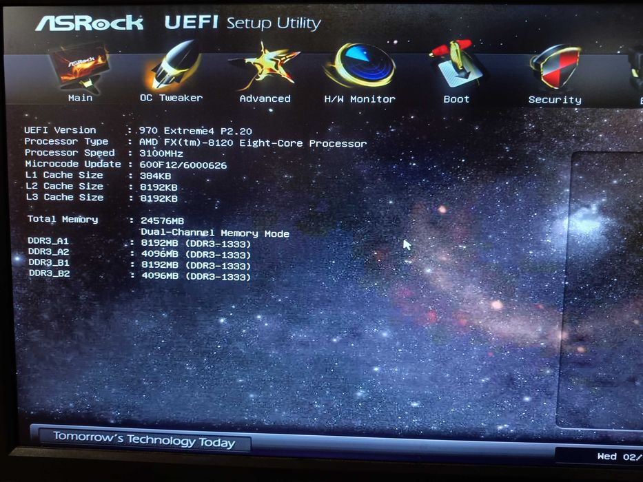 Komputer bez dysku i obudowy AMD FX-8120 + GeForce GT 440 + 24 DDR3