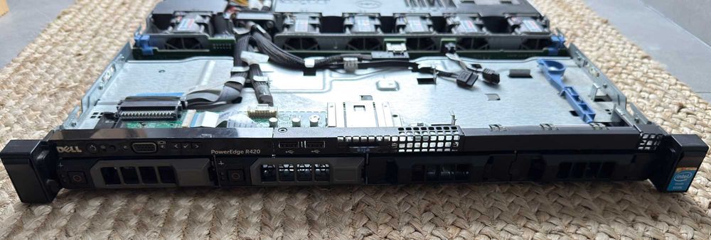 Сервер DELL R420 1U 128GB RAM + PERC H710 ( прошитий ) + iDRAC9