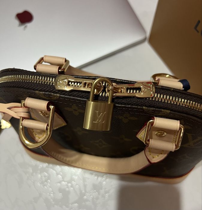 Сумка LV Louis Vuitton Alma Monogram чип NFC Луи Виттон