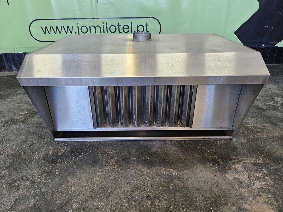 Hote em inox com filtro