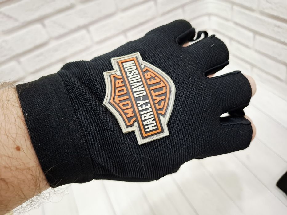 рукавиці безпалі Harley Davidson літні перчатки