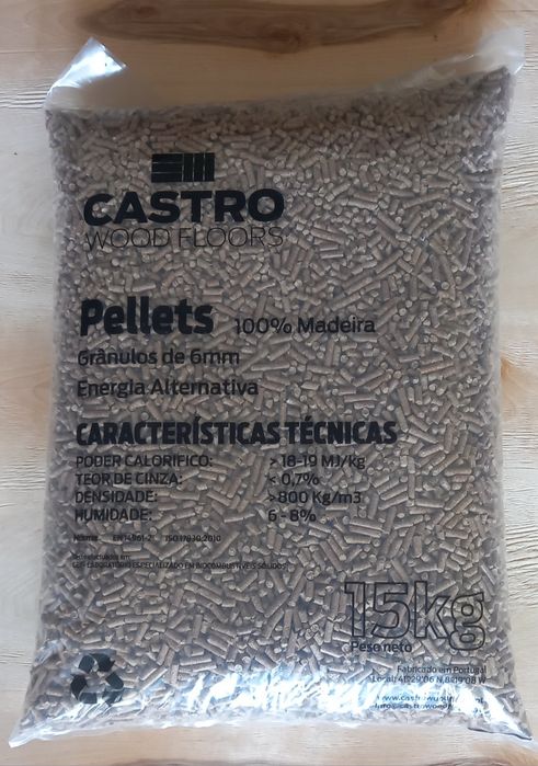 Pellets desde 3,70€ o saco de 15kg