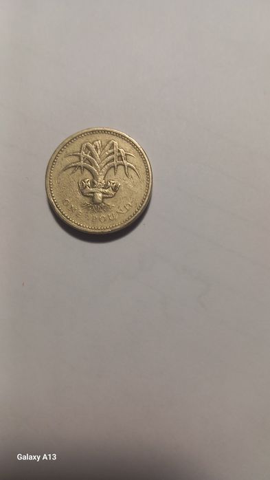 Moeda one pound 1985
