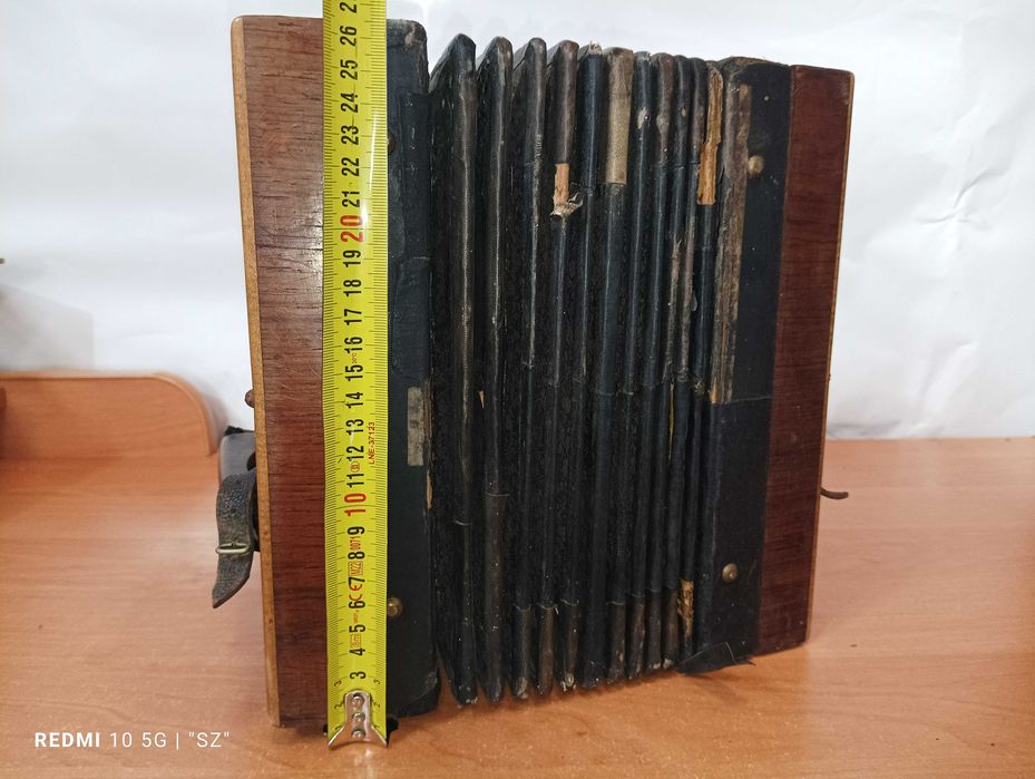 Stary bandoneon - guzikówka - harmonia.