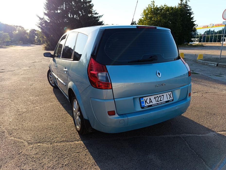 Renault grand scenic газ-бензин АКПП