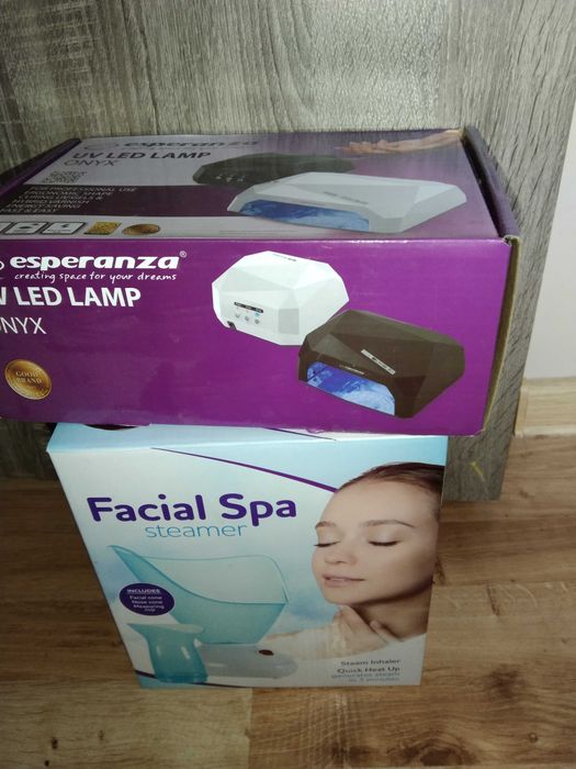 Lampa do paznocki + lakier filetowy
