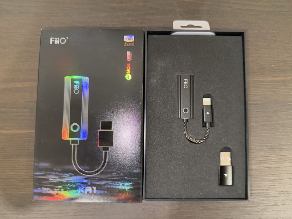 ЦАП/Усилитель для наушников FIIO KA1 LT (Lightning) Black