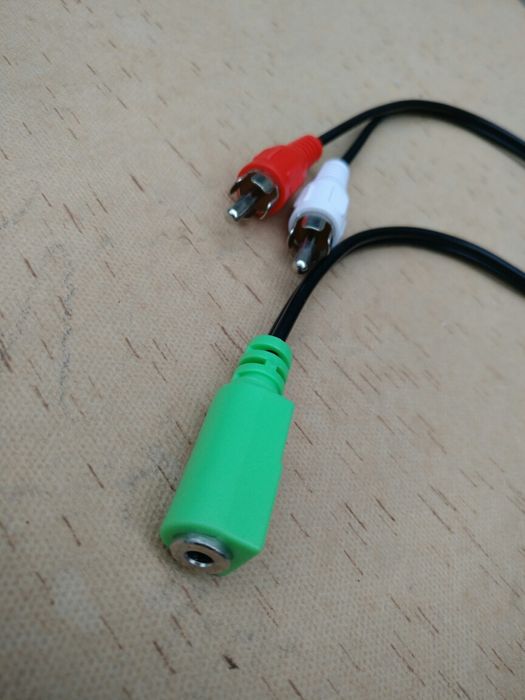Переходник S-VIDEO Video-In / Video-out VIVO RCA mini-jack
