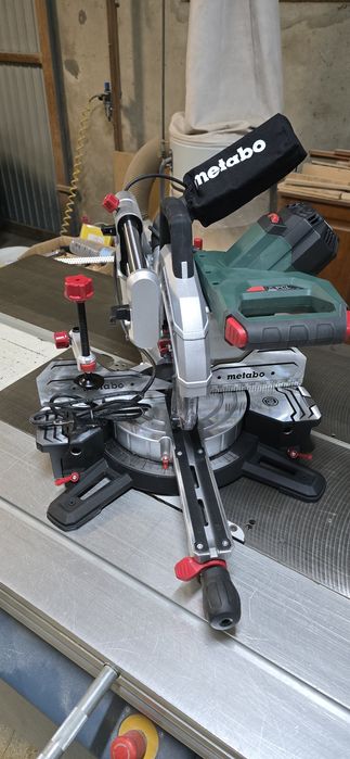 Metabo, serra de esquadrias nova