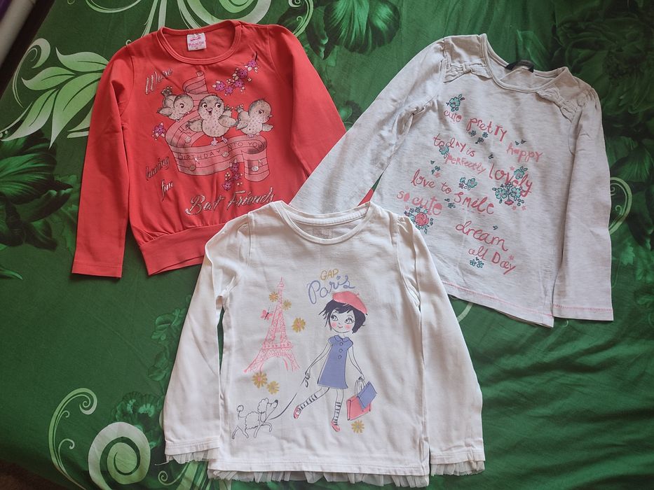 Комплект регланів для дівчинки розмір 92-98 см