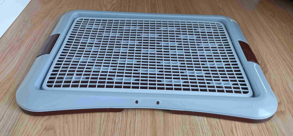 Tabuleiro higiénico de treino para cães