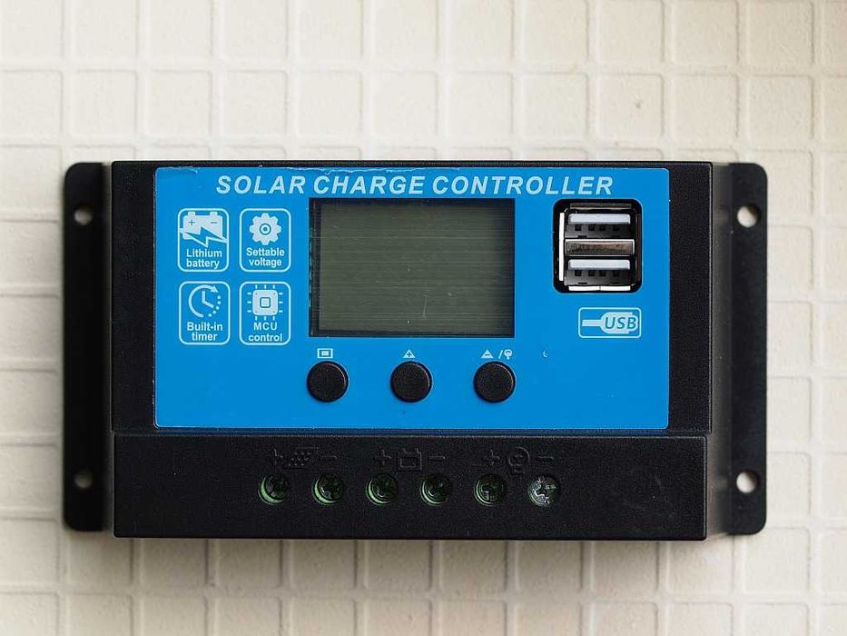 Regulator, kontroler ładowania solarny, aku.kwasowe, AGM i LiFePO4