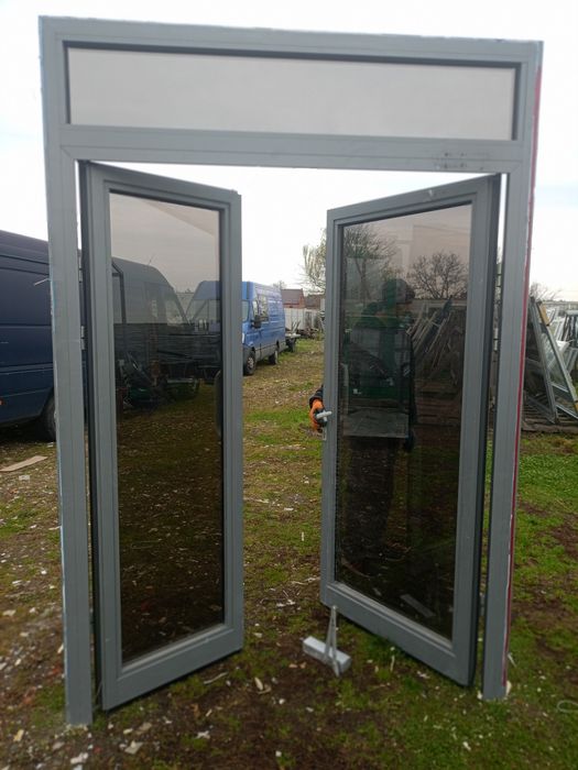 Drzwi aluminiowe używane z Niemiec super stan dostawa gratis cały Kraj