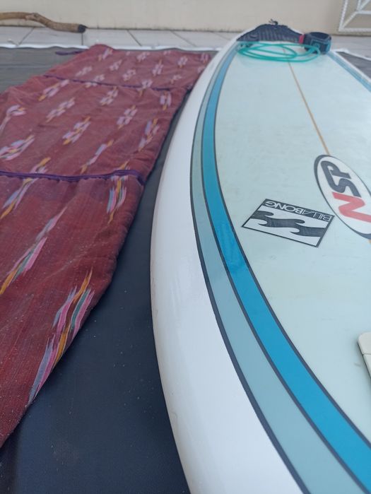 Surfboard 7'2'' NSP + Leash + Capa