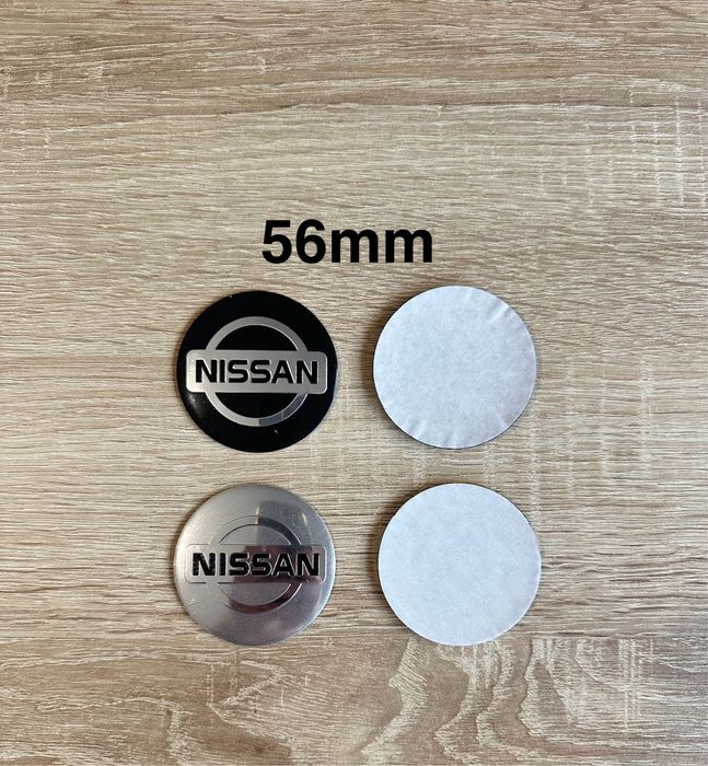 Conjunto de 4 Centros de Jantes Nissan 54mm 56mm 60mm 65mm 68mm