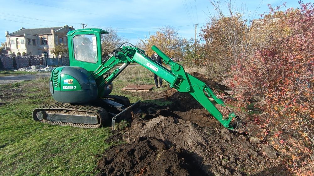 Екскаватор міні аренда экскаватора по часова по годино і довгий термін