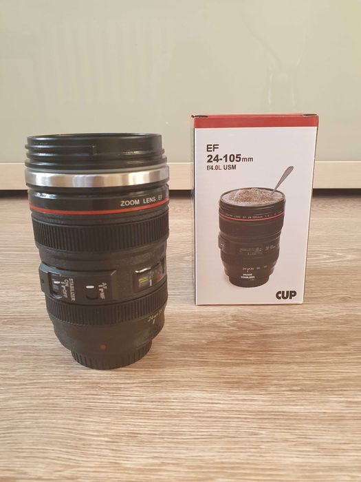 Kubek obiektyw ala Canon