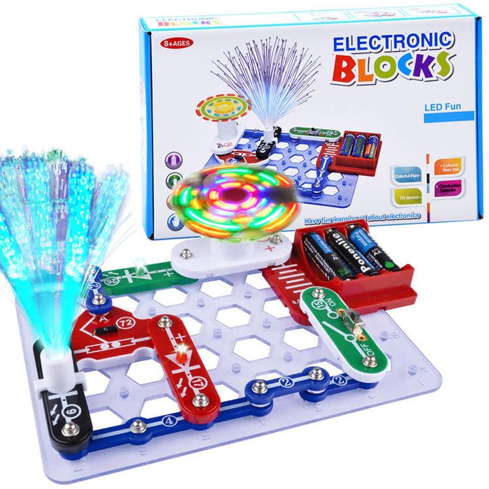 Mały Elektronik Świecący Zestaw Edu Elektro Za1626