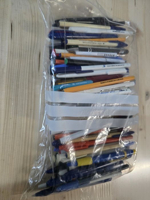 103 Esferográficas antigas de hoteis, bancos, etc
