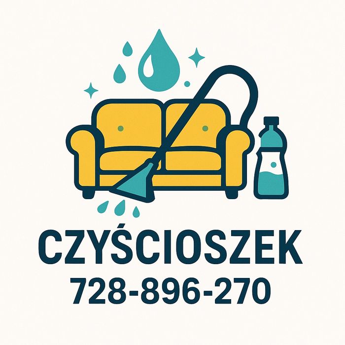 Rabat 15% CZYŚCIOSZEK-  mobilne pranie tapicerki meblowej i sam