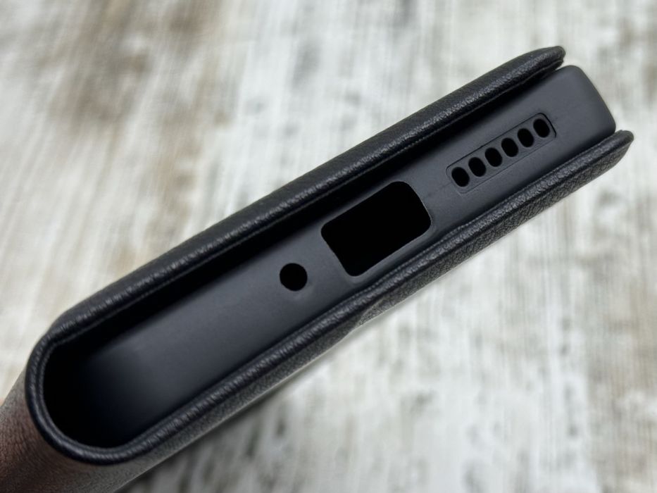 Чехол книжка Leather Case на Xiaomi Redmi Note 13 Pro 4G/ Poco M6 Pro