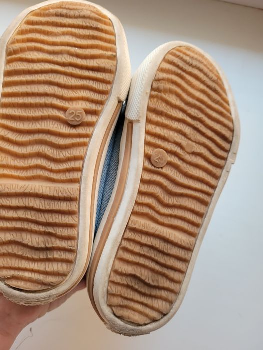 Джинсовые кеды 14,5 см стелька