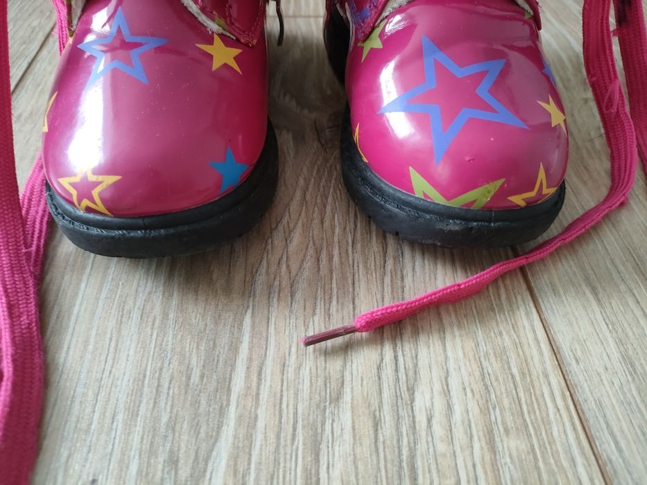 Buty zimowe dla dziewczynki r.24