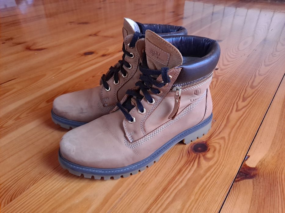 Buty Lasocki rozm 40 skóra zimowe przejściowe
