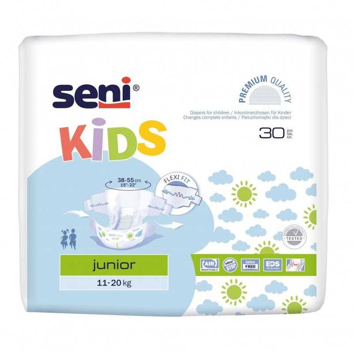 Pieluchomajtki Seni Kids Junior rozmiar 7 11-20 kg 5 paczek