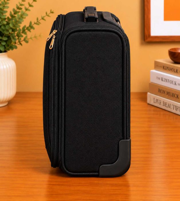 Mala Trolley de Cabine CCL Preta com 2 Rodas – Viagem Low Cost, Trabalho e Portátil