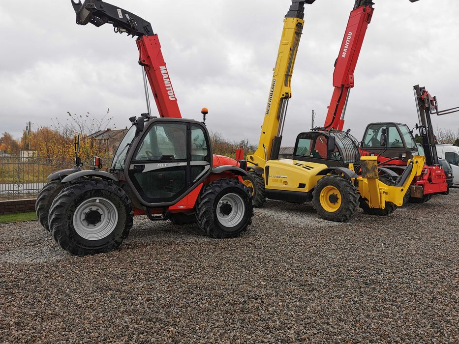 Wynajem ładowareki  Manitou MRT 2150  1850  1640 MT 625 Wózki widłowe
