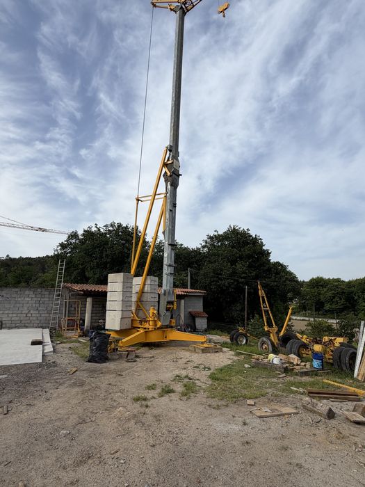 Grua automontante potain hd 21 A