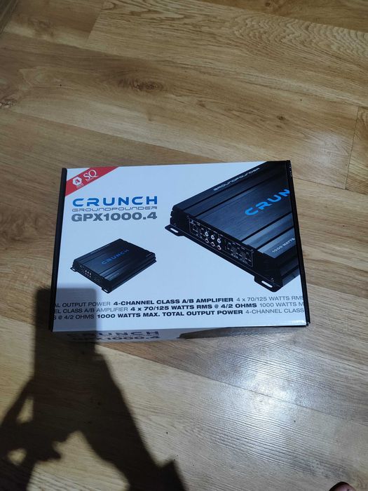 Crunch gpx 1000.4 na gwarancji