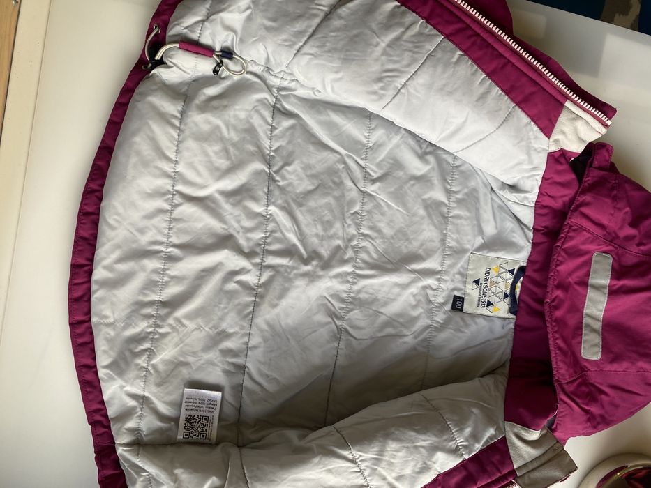 kurtka zimowa didriksons roz 100 (4/5 lat) rozowa