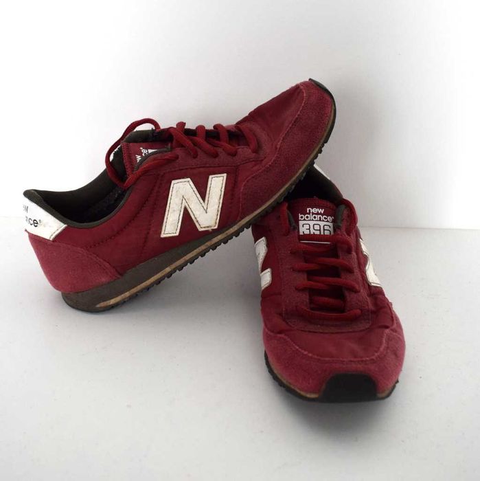 New Balance buty sneakersy bordowe 38