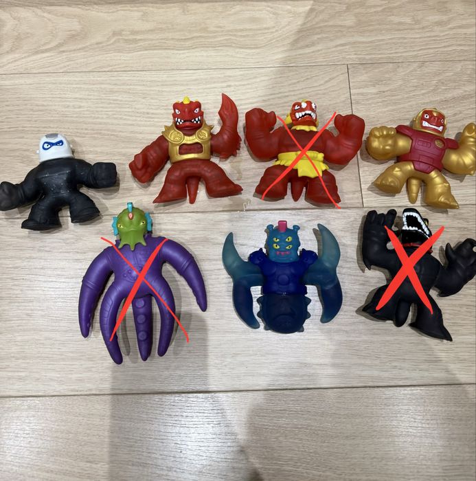 Герої Гуджитсу Goo Jit Zu, герої Marvel , оригінал