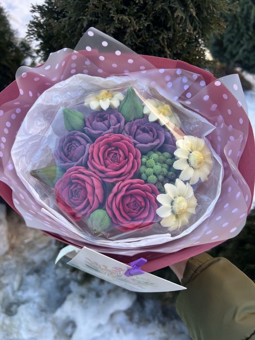 Шоколадні квіти ручна робота подарунок до дня закоханих/8 березня