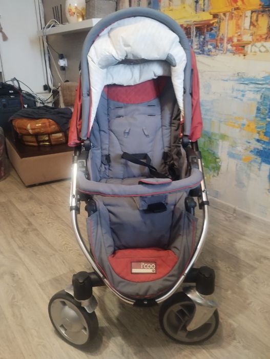 Продам коляску 2 в 1   "i'coo pii" б/у в отличном состоянии