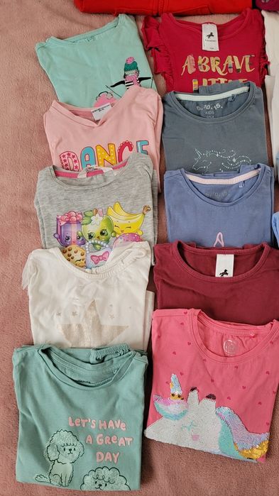 #15 Zestaw ubranek paka rozmiar 104 stan bdb okazja