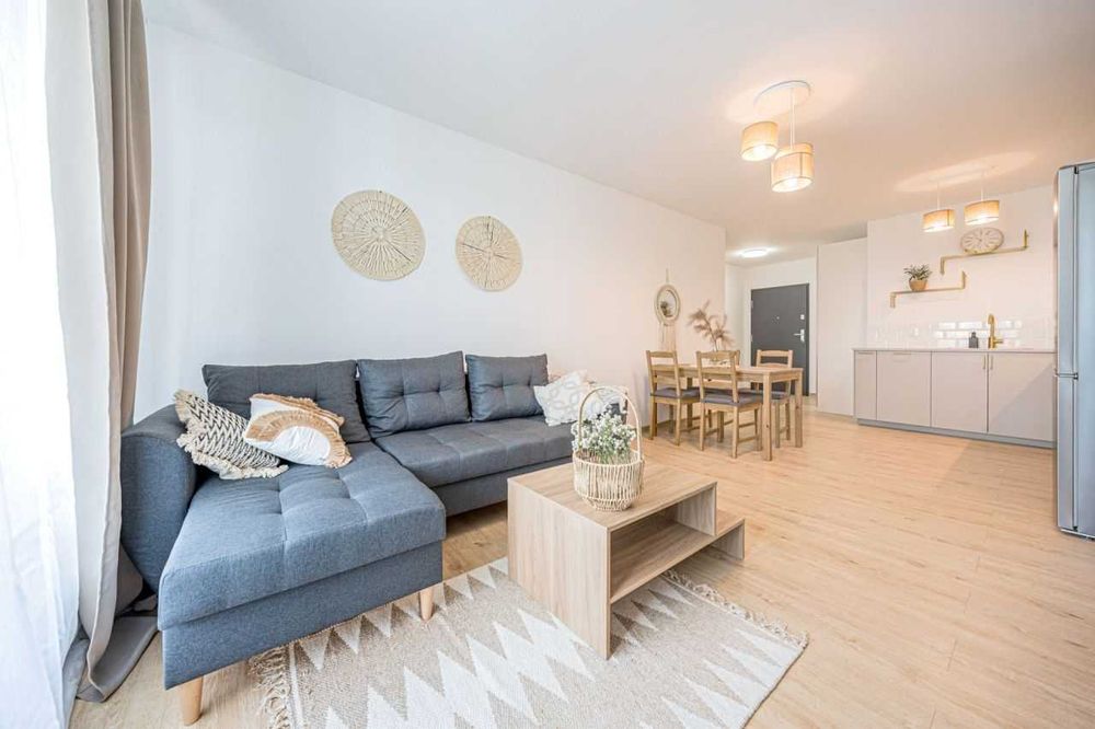 Bezpośrednio - Letnica | 2 pokoje 46 m² | Umeblowane | Blisko morza | Widok z okien na ogródki działkowe