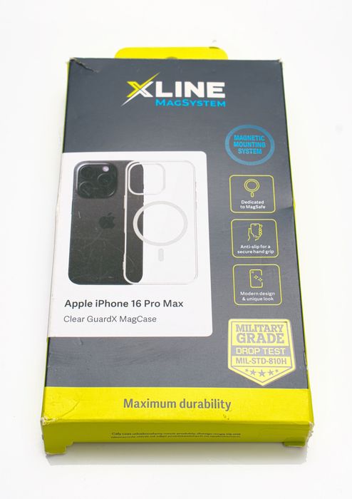 Etui XLINE MagSystem Clear GuardX MagCase do Apple iPhone 16 Pro MAX
